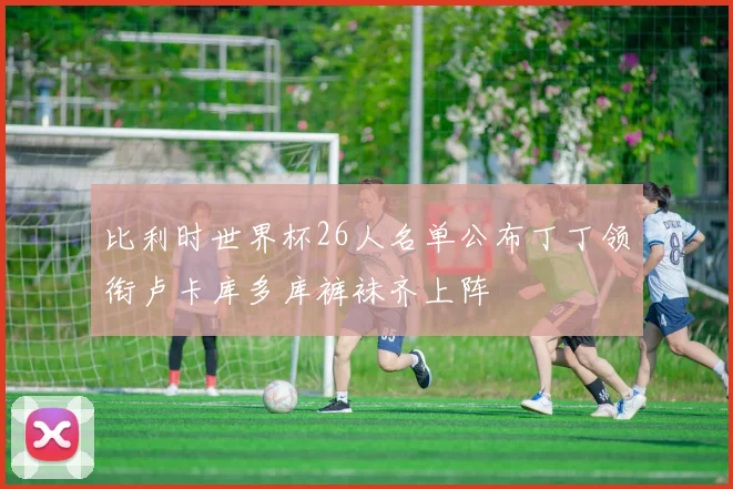 比利时世界杯26人名单公布丁丁领衔卢卡库多库裤袜齐上阵